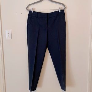 Loft sz 8 navy blue capri slacks